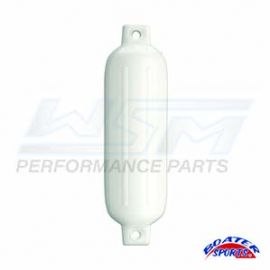 Ribbed Boat Fender Inflatable - White