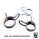 5/16 inch 3/8 inch 7/16 inch 15 Pc Asstd Pack Double Wire Self Tensioning Clamps 5 Pieces Each Size