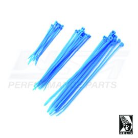 4, 6, 8 Inch Multi Pack Cable Ties - 10 ea. Size Blue