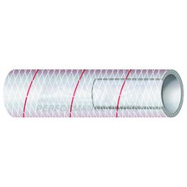 5/8 inch X 50' PVC Hose - Red Tracer (BOX)