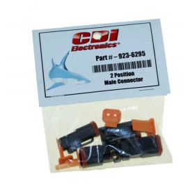 Johnson / Evinrude 40-300 Hp Deutsch Plug, 2-Pin W/Locking Wedge
