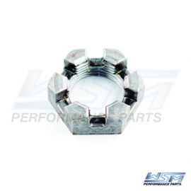 Axle Nut Slotted Hex