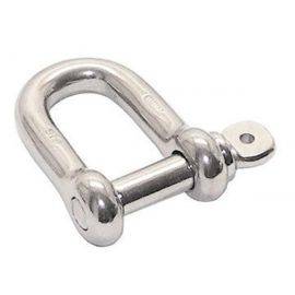 Straight 316 Stainless Steel Anchor Shackle