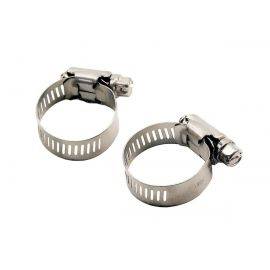 3/8 inch - 7/8 inch Hose Clamp 8mm Width Pack Of 2