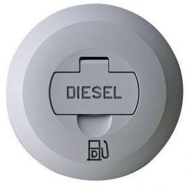 Låg med lås til dækspåfyldning, diesel