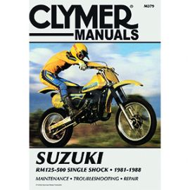 Suzuki 125 / 250 / 465 / 500 RM 1981-1988 Manual