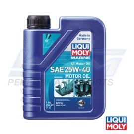 Engine Oil: 25W/40 - 1 Liter