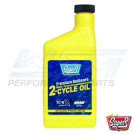 Engine Oil, Outboard: 16 Ounce