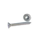 Skrue Undersænket 2,9 x 13 A4 Torx ISO14586 100stk