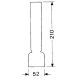 DHR Lampeglas 14 x 210mm