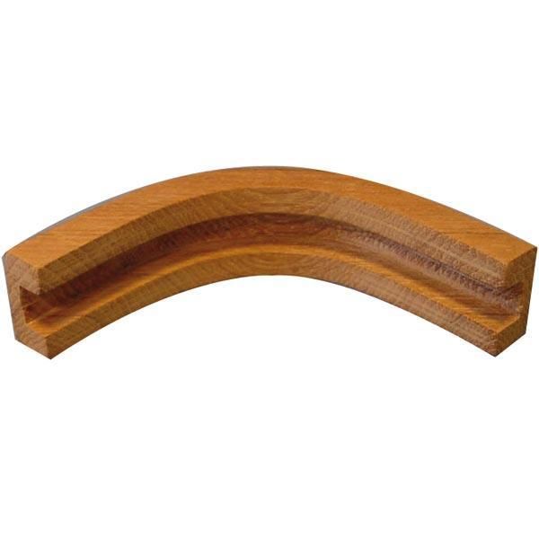 Mahogni Vinkel 13 X 7 Inde 10090gr. - 1124037