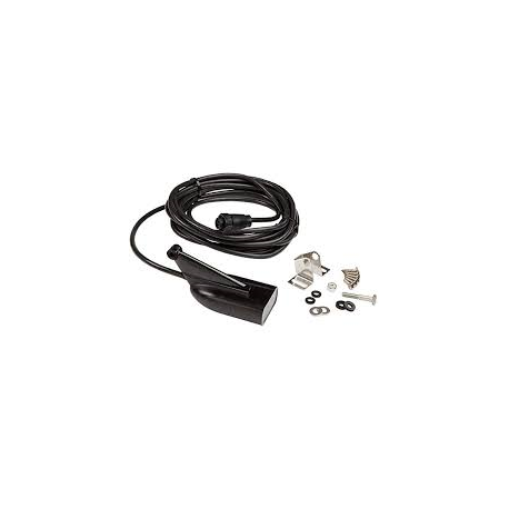 Hdi hæktransducer 83/200 & 455/800hz sort 9-p Blå Lowrance