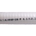 Spiralsugeslange 20mm hvid 3m