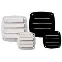 Roca ventilgælle 4" sort 125x125mm
