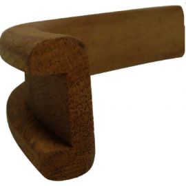 Roca teak inderhjørne til u-liste 50/90° spor 16mm