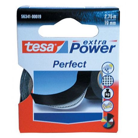 Tesa lærredstape hvid 25m x 25mm