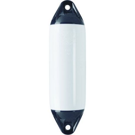 Polyform F3 fender 745x220mm hvid/sort