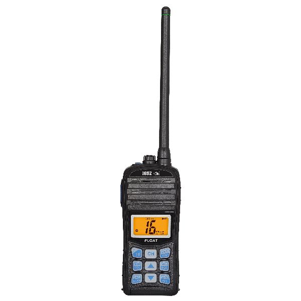 1852 VT35M Håndholdt VHF Radio 5W IPX7 - Flydende m/bordlader