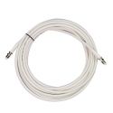 1852 VHF kabel hvid RG-8X low loss med hun FME stik - 6m