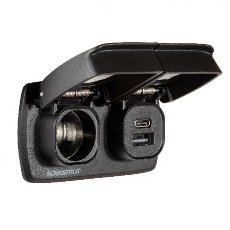 ScanStrut Flip-Pro Duo - USB-A/C & 12V strømudtag