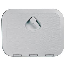 Nouva rade topline luge grå 353x606mm - hul mål 283x530mm