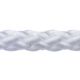 Robline Polyester 8 line 10mm Hvid 150m
