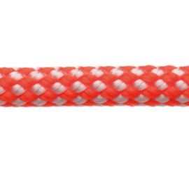 Robline Dinghy Control, 3mm Hvid/Orange - 1 mtr