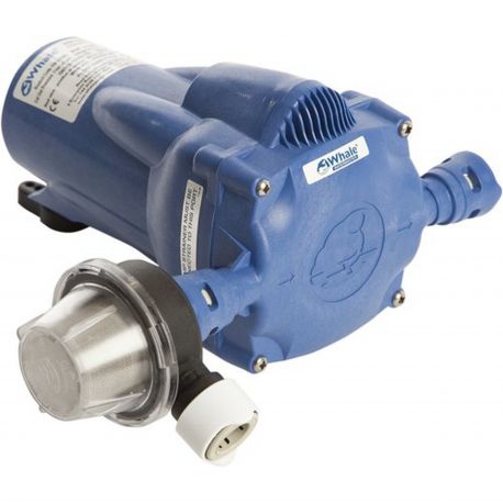 Whale watermaster ferskvandspumpe 11.5 liter, 24v, 3 bar