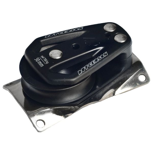 Rutgerson RAW Skildpaddeblok 60 mm buet plade - 1310337