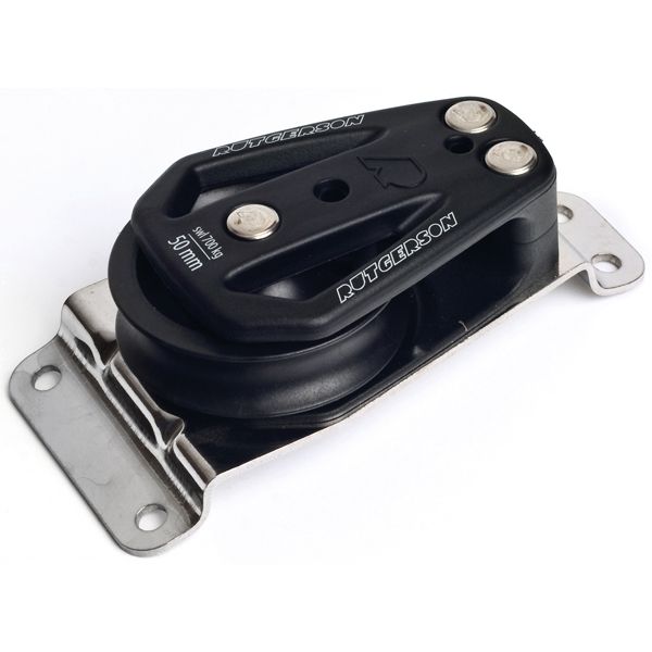 Rutgerson RAW Skildpadde blok 50mm horisontal plade - 1310344