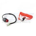 Emergency Cut Off Switch: Evinrude / Nissan / Tohatsu 4 - 40 Hp