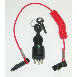 Johnson / Evinrude Ignition Switch W/Lanyard