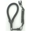 Wrist Lanyard, Black / Black