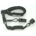 Sea-Doo Pro Wrist Lanyard Dess With Whistle, Black