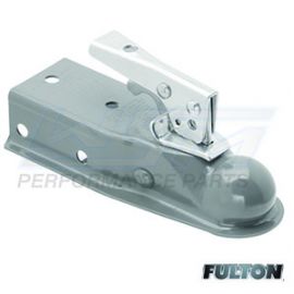 Trailer coupler - 2in. Channel for 1 7/8in. Ball - Zinc