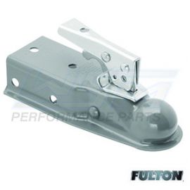 Coupler, Straight Trailer: 2'' Ball - 3'' Channel