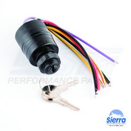 Mercury Push To Choke Ignition Switch 3 Positions 6 Wire