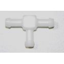 1/4 X 1/4 X 1/4 T Fitting Plastic
