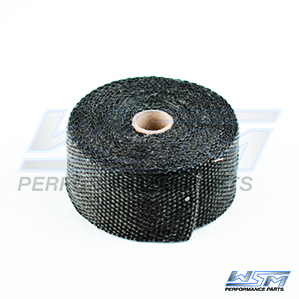 Exhaust Wrap: 2'' x 25' - Black - 0141090