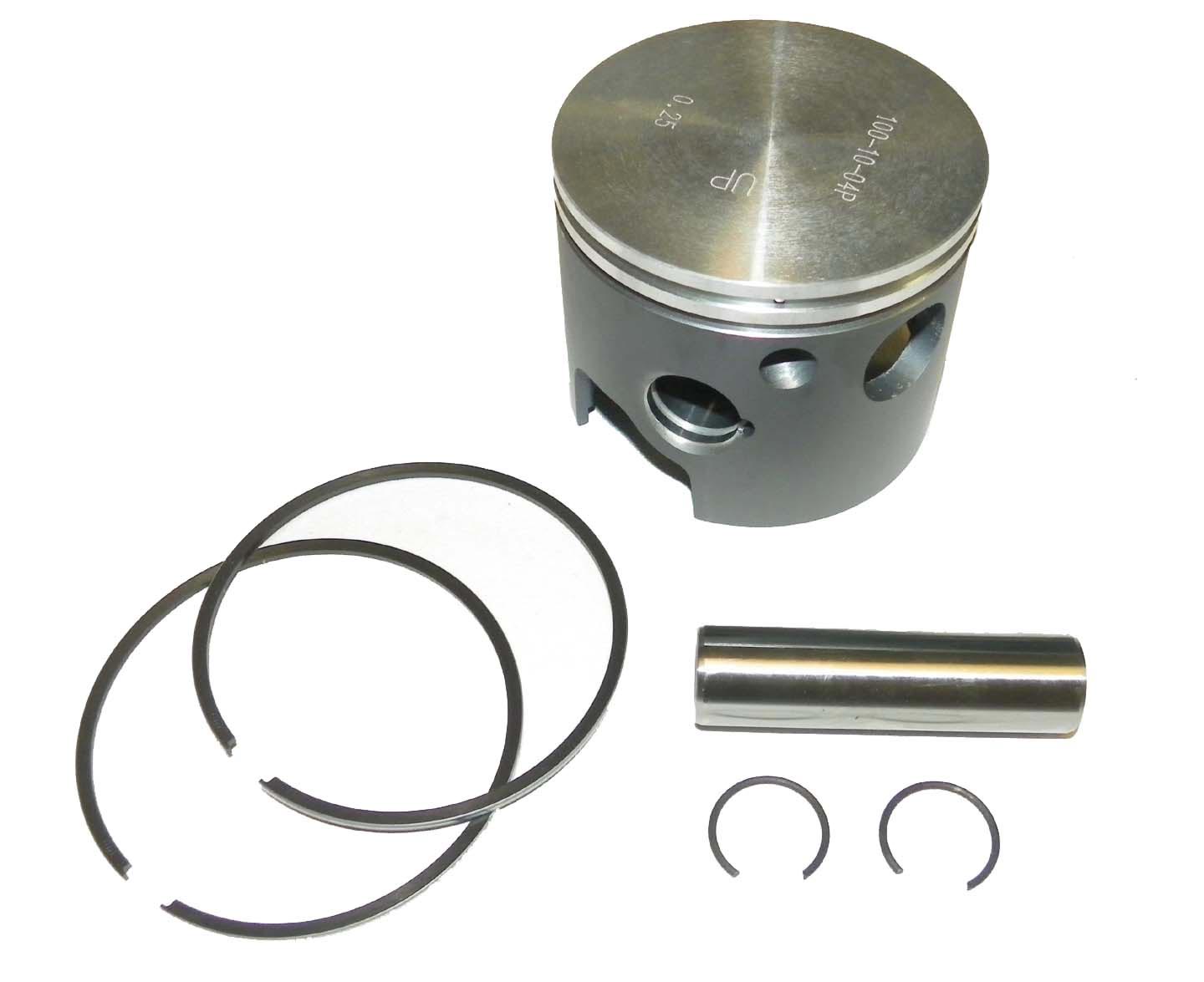 Piston Kit: Mercury / Mariner 175 - 225 Hp 2.4L Chrome Hole Port STD - 7668667T41