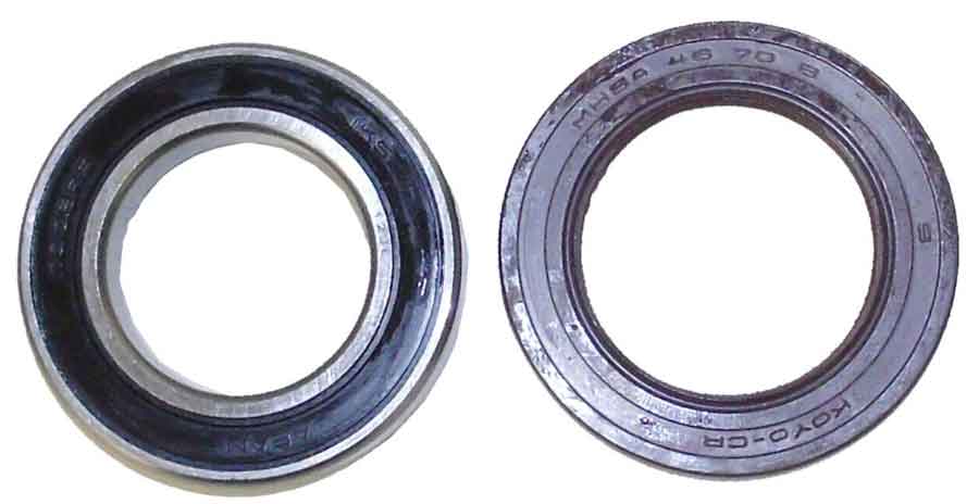 Yamaha 250/350/400 baghjul bærende sæt - 11806