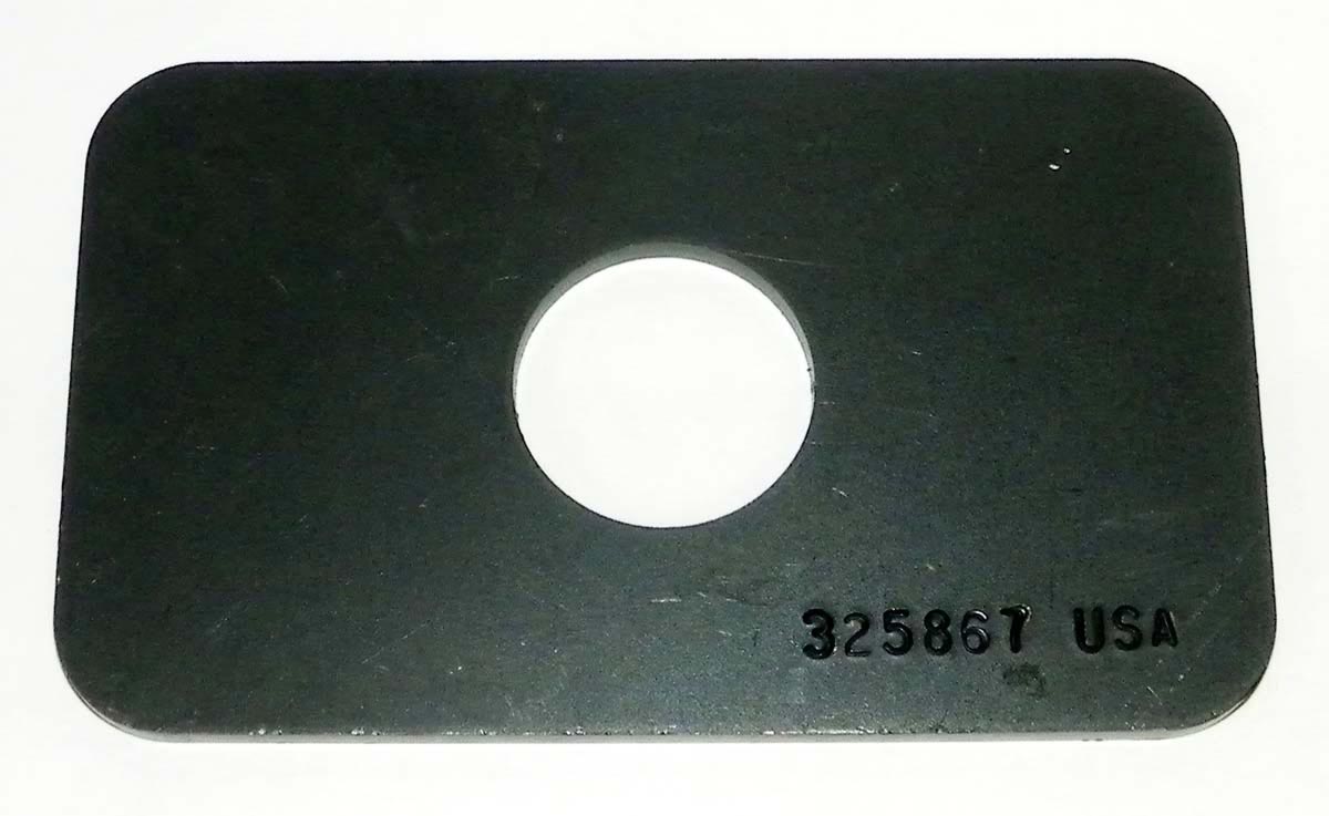 Johnson / Evinrude bagplade for aksel aftrækker - 0325867