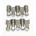 Plug Wire Terminal, Stainless (10 Pack)