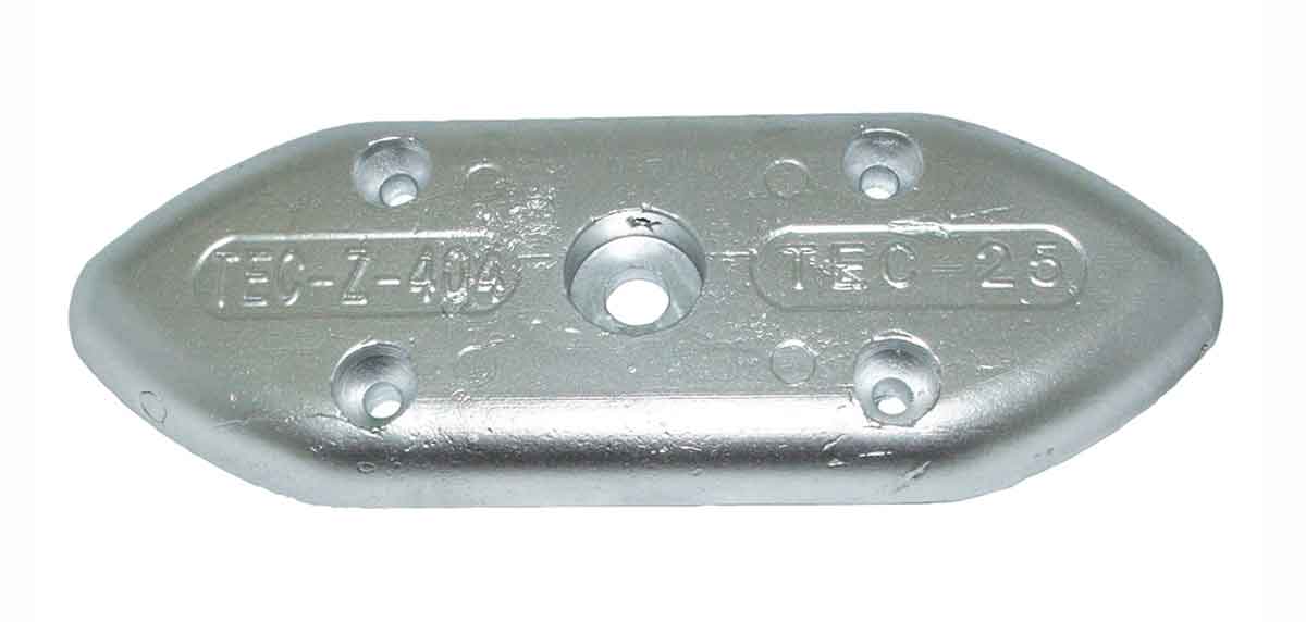 Oval Plate - 4 hole - 9 1/4 X 3 3/8 - 450M25