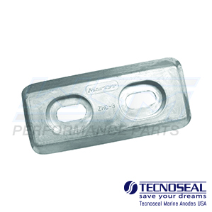 Plate Anode: 6.26'' x 2.76'' - 450ZHC3