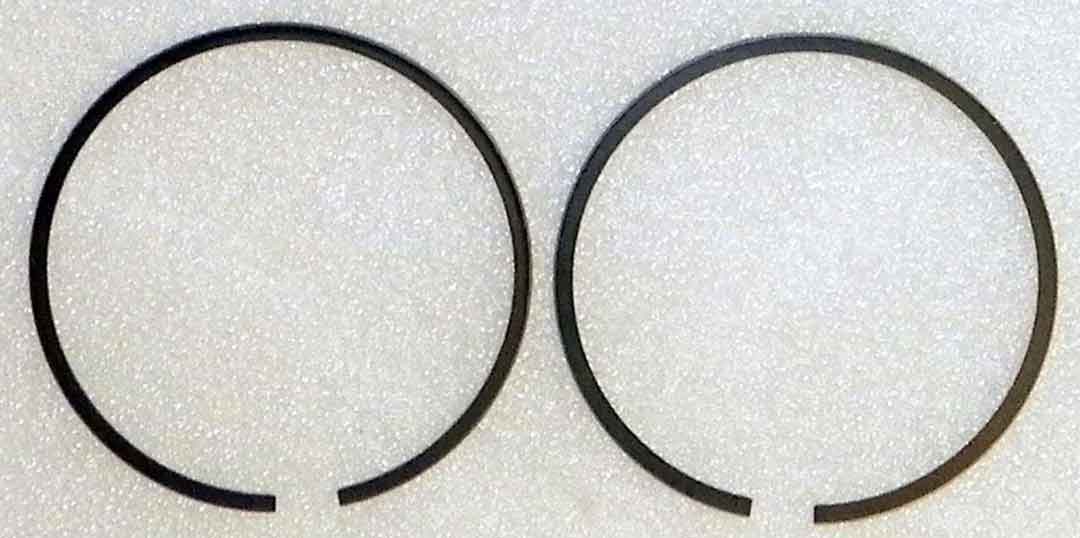 Yamaha 350 banshee 1987-2006 stempelring sæt .25mm løbet - 2GU116101100