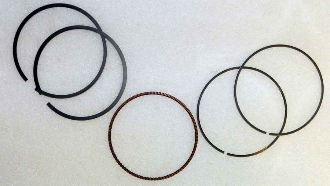 Yamaha 600 grizzly 1998-2001 stempelring sæt 1mm løbet - 34L116104000