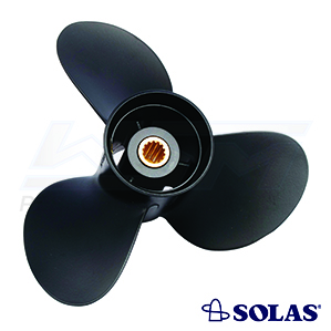 SOLAS prop. m / hub niss./tohat alum 9.9-20hp (9.25x7) 3 bl. - 511109307