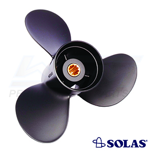 SOLAS prop. m / hub Niss / tohat / she alum 25/30 hk (9.9x12) 3 bl. - 521109912