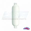 Ribbed Boat Fender Inflatable - White